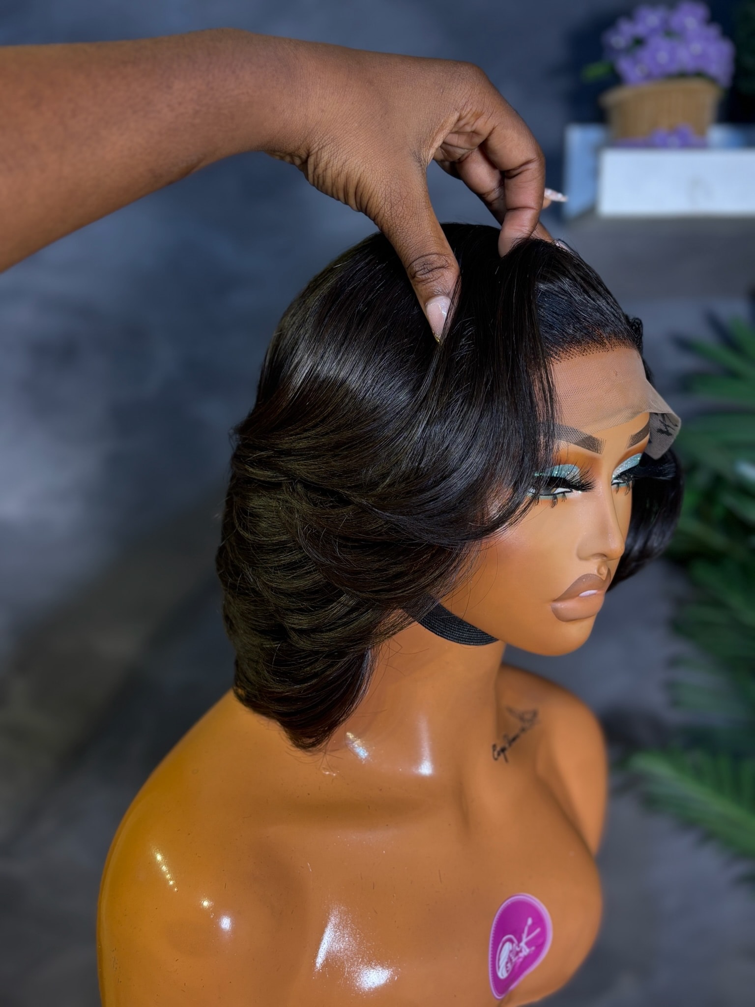 Wavy hair texture — Wigs by Fayy